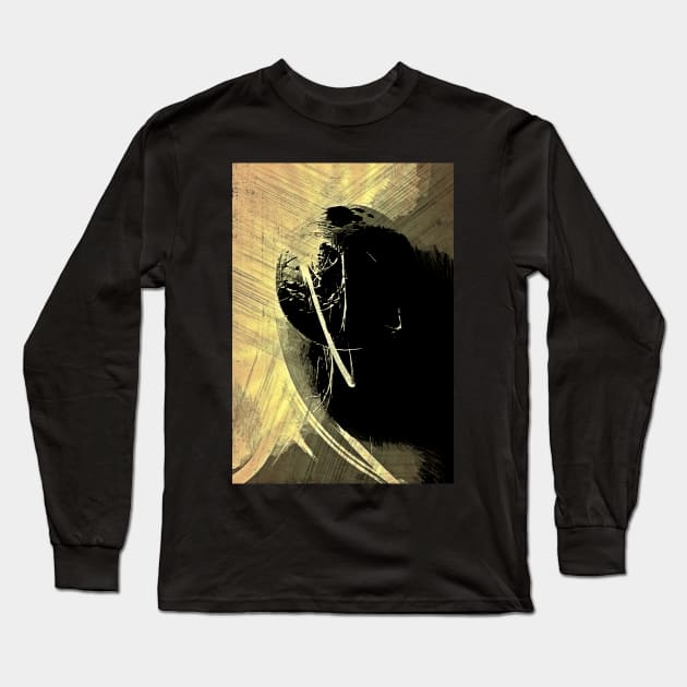 Sepia Sphere. Contemporary Art Composition Surreal Photography Collage Long Sleeve T-Shirt by SpieklyArt